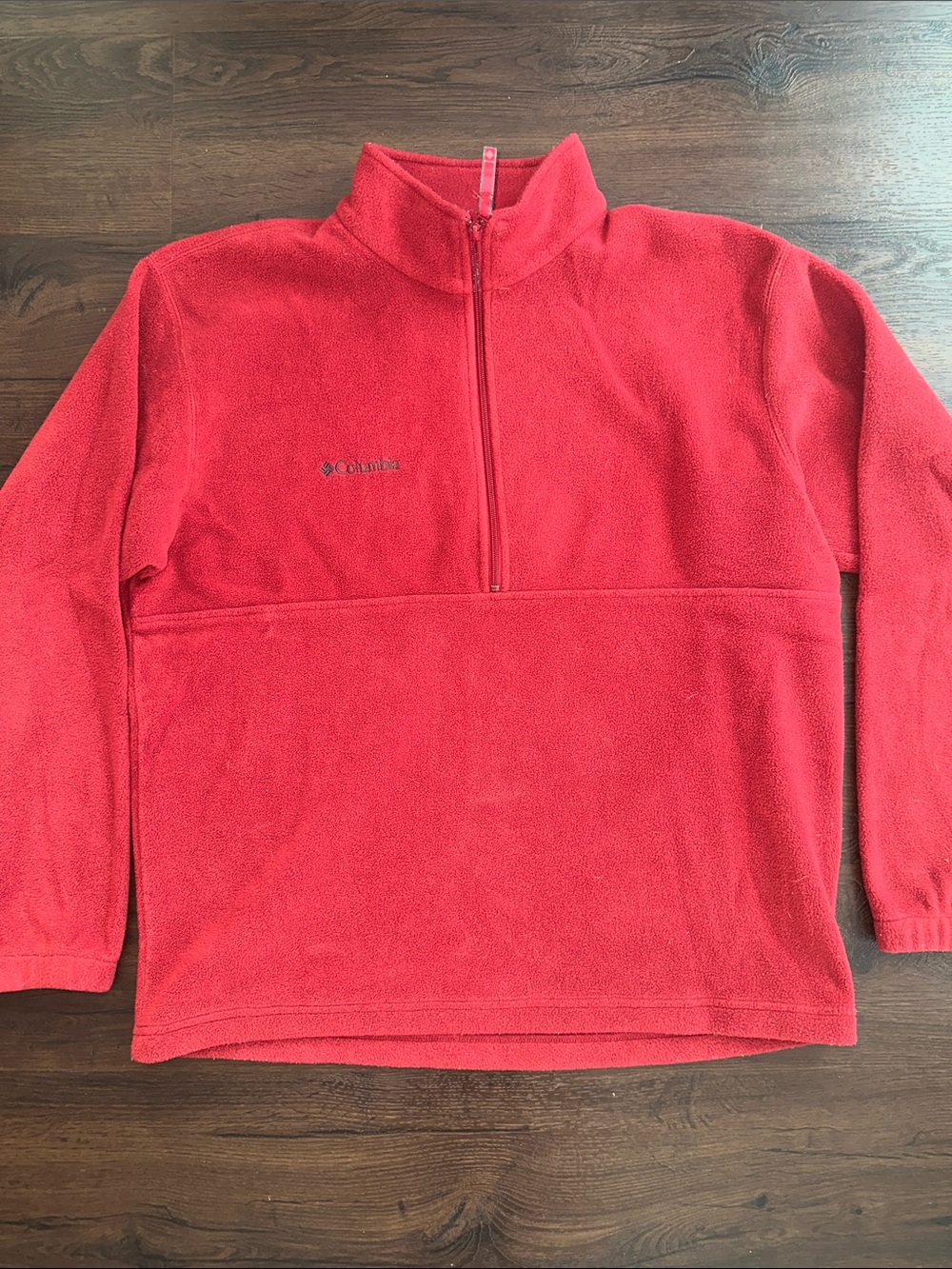 Columbia 1/2 Zip Pullover Fleece Jacket Large